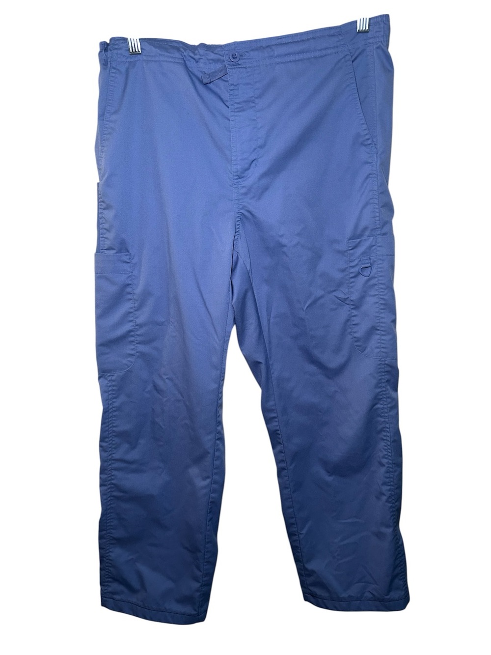 EON Men's Blue Utility Scrub Cargo Pant Medical Work Comfort Relaxed